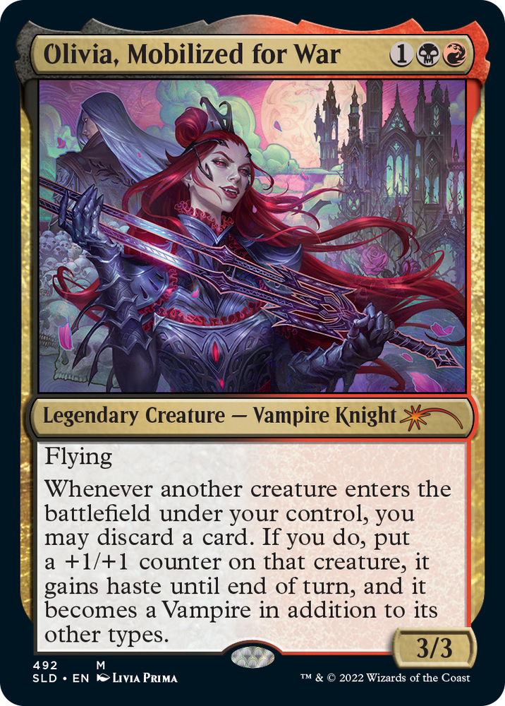 Olivia, Mobilized for War [Secret Lair Drop Series] Magic: The Gathering