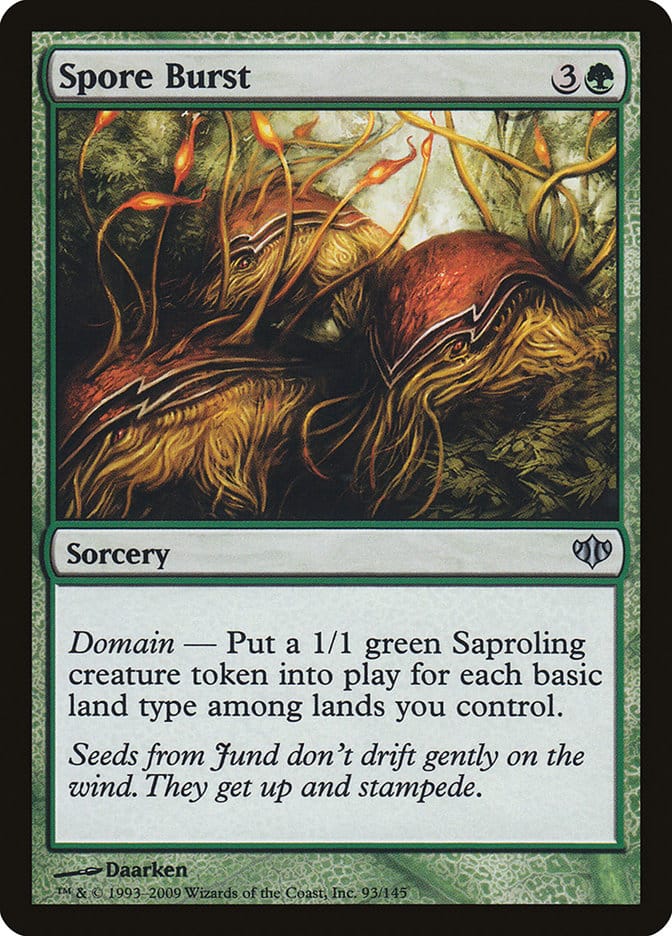 Spore Burst [Conflux] Magic: The Gathering