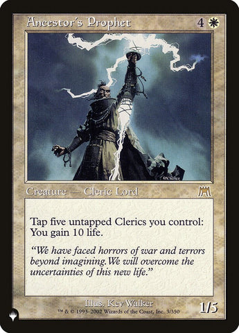 Ancestor's Prophet [The List] Magic: The Gathering