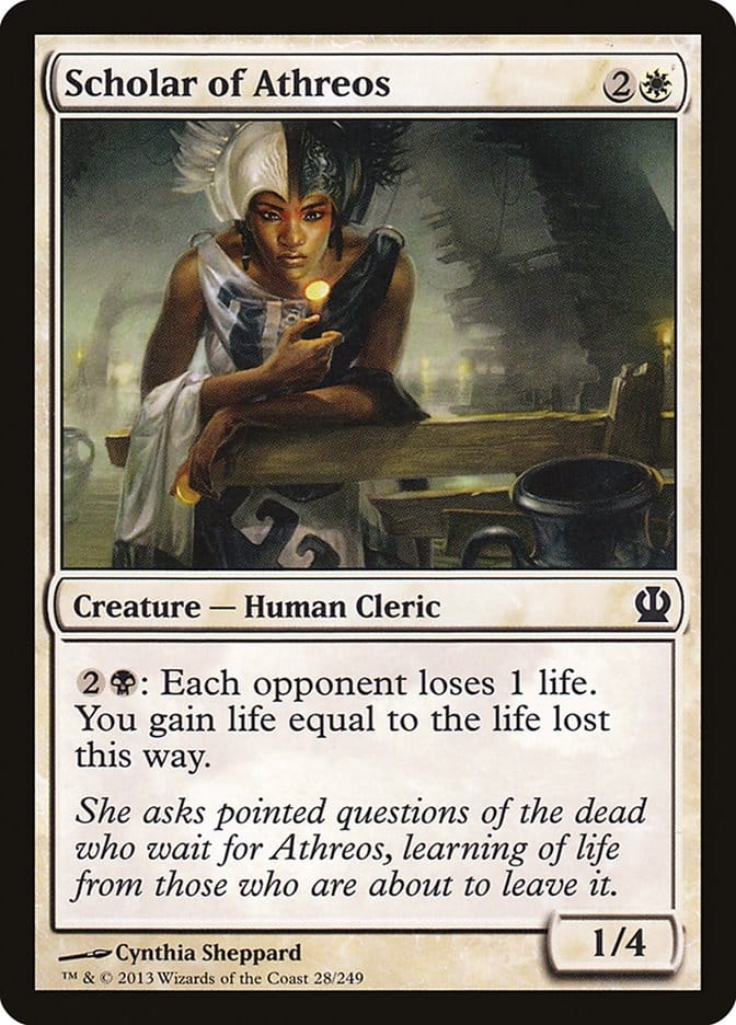 Scholar of Athreos [Theros] Magic: The Gathering