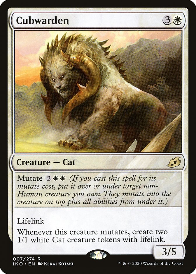 Cubwarden [Ikoria: Lair of Behemoths] Magic: The Gathering