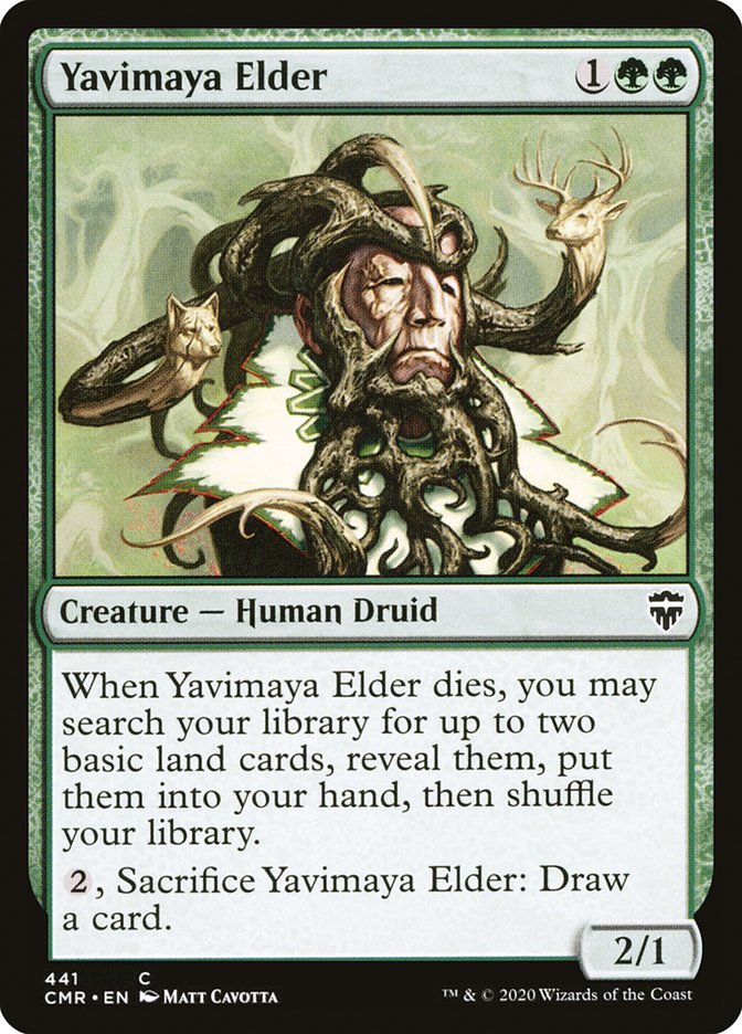 Yavimaya Elder [Commander Legends] Magic: The Gathering