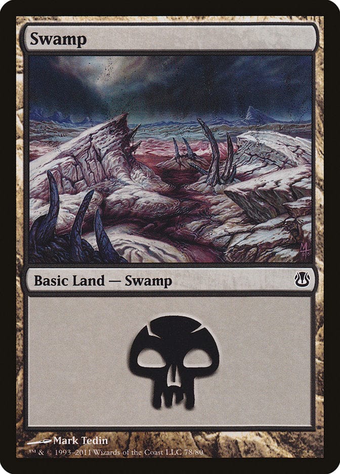 Swamp (78) [Duel Decks: Ajani vs. Nicol Bolas] Magic: The Gathering