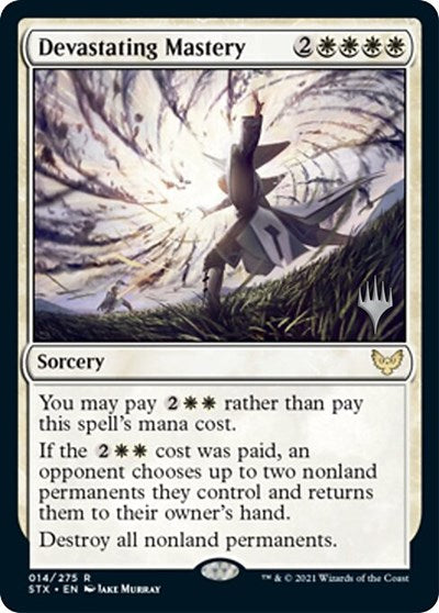 Devastating Mastery (Promo Pack) [Strixhaven: School of Mages Promos] Magic: The Gathering