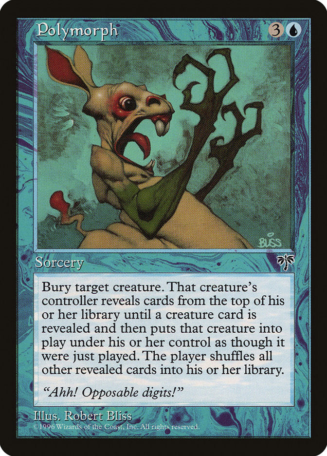 Polymorph [Mirage] Magic: The Gathering