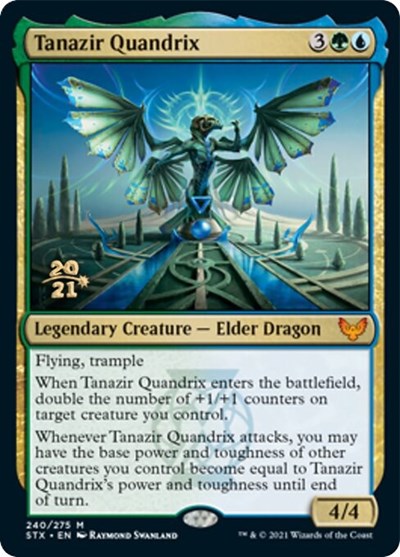 Tanazir Quandrix [Strixhaven: School of Mages Prerelease Promos] Magic: The Gathering