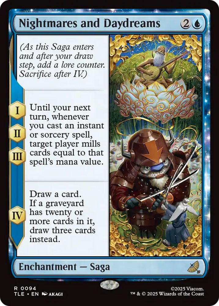 Nightmares and Daydreams [Avatar: The Last Airbender: Eternal-Legal] Magic: The Gathering