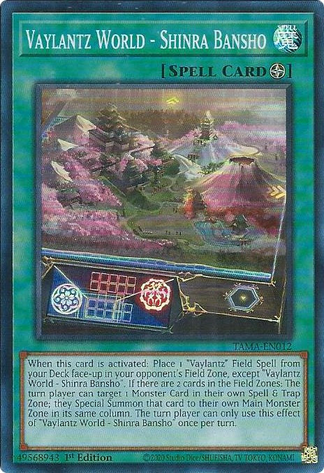 Vaylantz World - Shinra Bansho [TAMA-EN012] Super Rare - Yugioh Cards For Your TCG Needs!