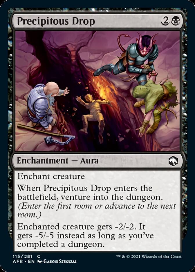 Precipitous Drop [Dungeons & Dragons: Adventures in the Forgotten Realms] Magic: The Gathering