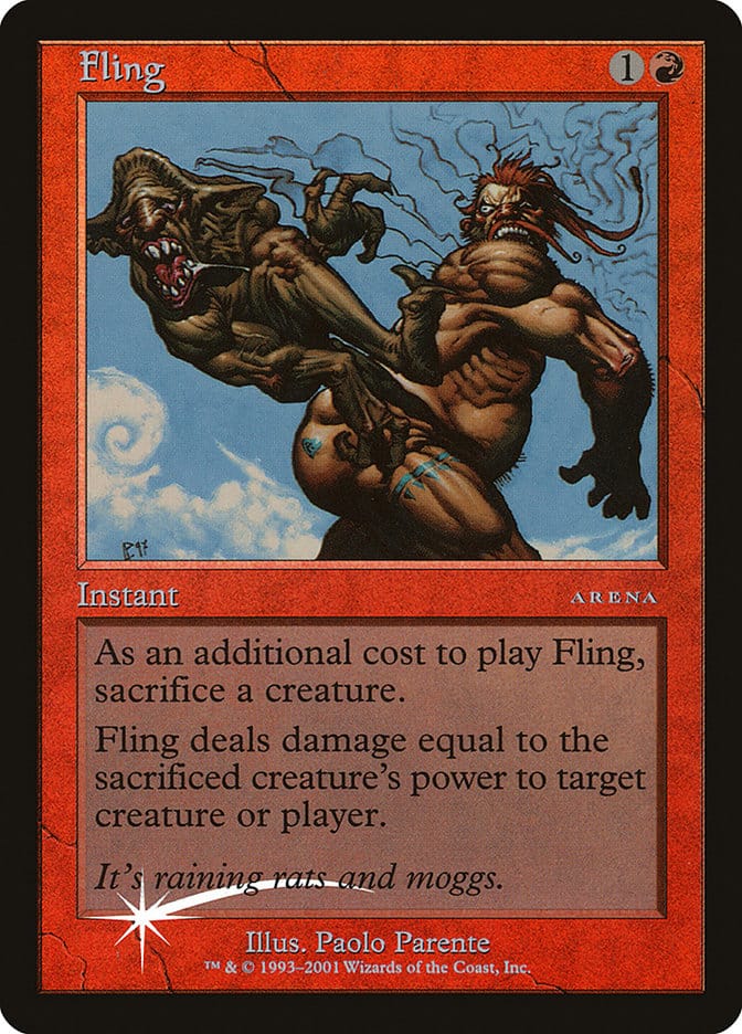 Fling [Arena League 2001] Magic: The Gathering