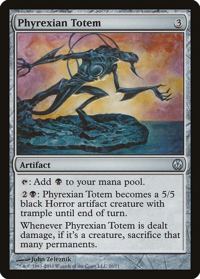Phyrexian Totem [Duel Decks: Phyrexia vs. the Coalition] Magic: The Gathering