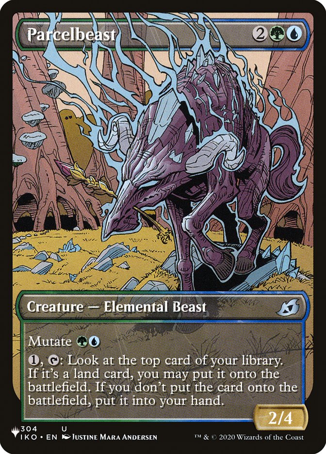 Parcelbeast (Showcase) [The List] Magic: The Gathering