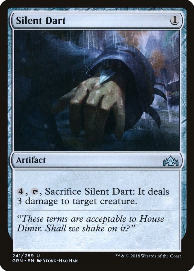 Silent Dart [Guilds of Ravnica] Magic: The Gathering