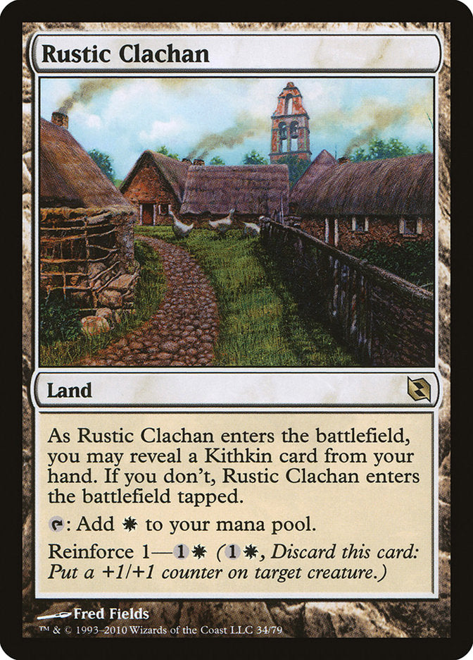 Rustic Clachan [Duel Decks: Elspeth vs. Tezzeret] Magic: The Gathering