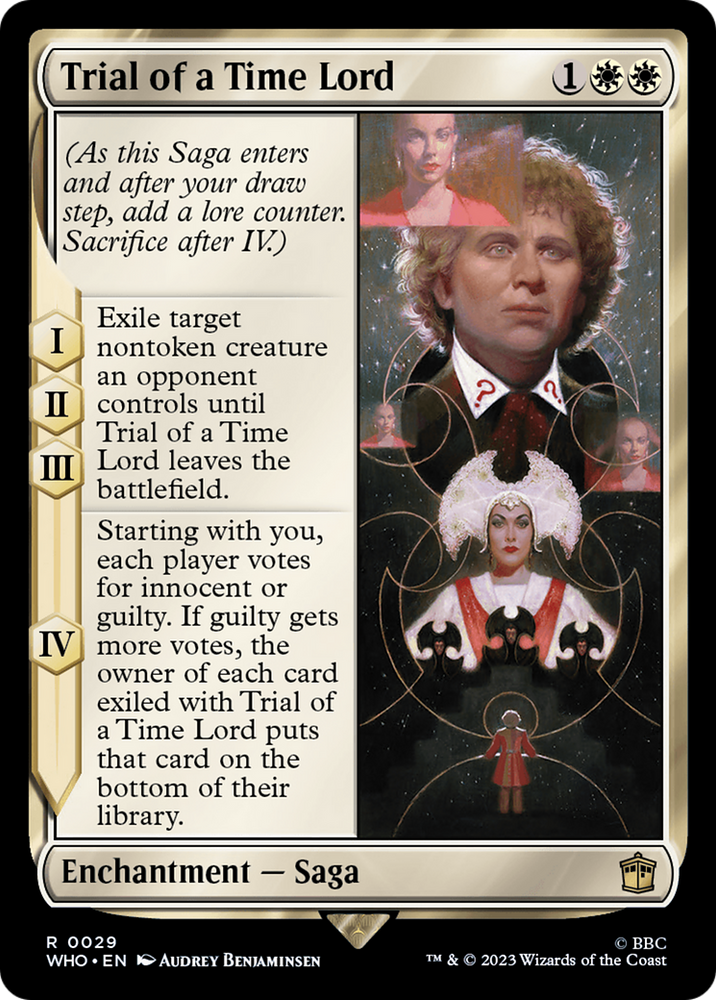 Trial of a Time Lord [Doctor Who] Magic: The Gathering