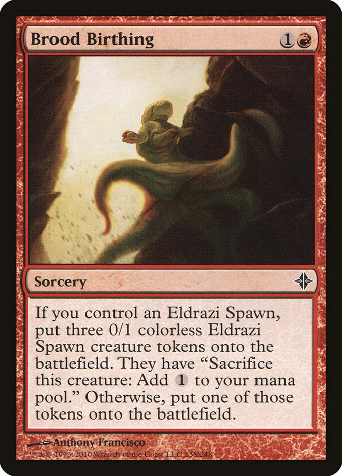 Brood Birthing [Rise of the Eldrazi] Magic: The Gathering