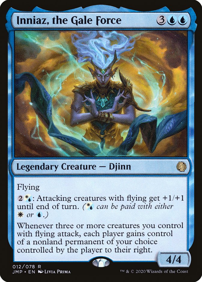 Inniaz, the Gale Force [Jumpstart] Magic: The Gathering
