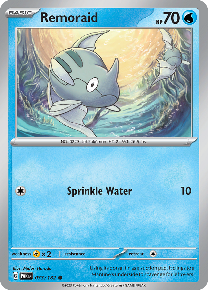 Remoraid (033/182) [Scarlet & Violet: Paradox Rift] Pokémon