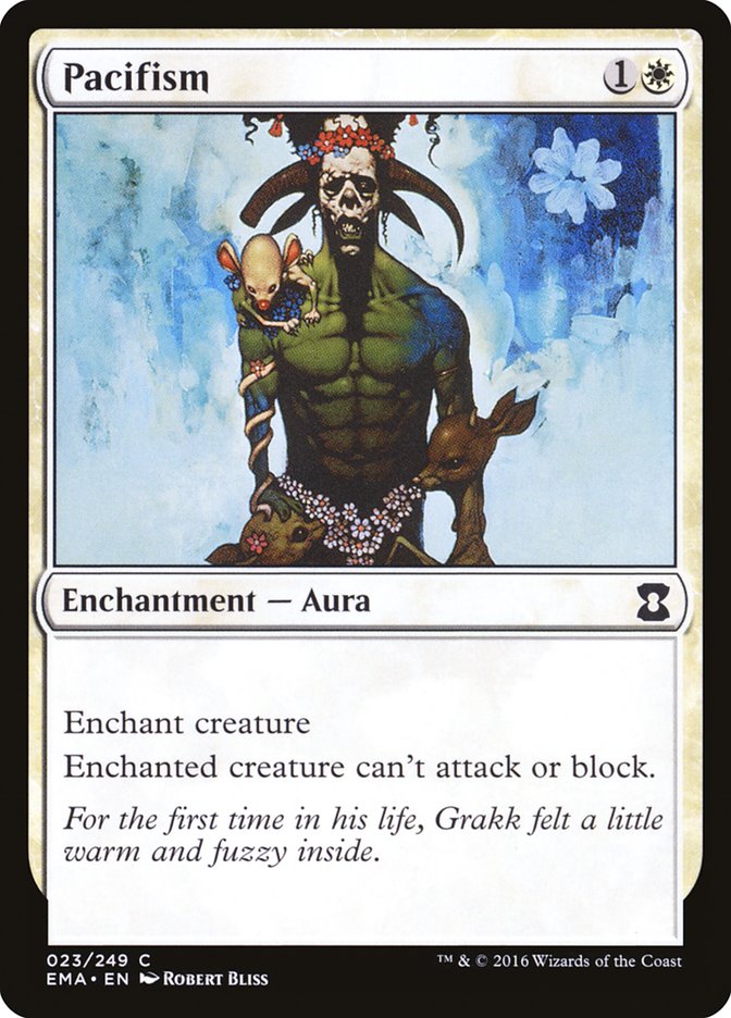 Pacifism [Eternal Masters] Magic: The Gathering
