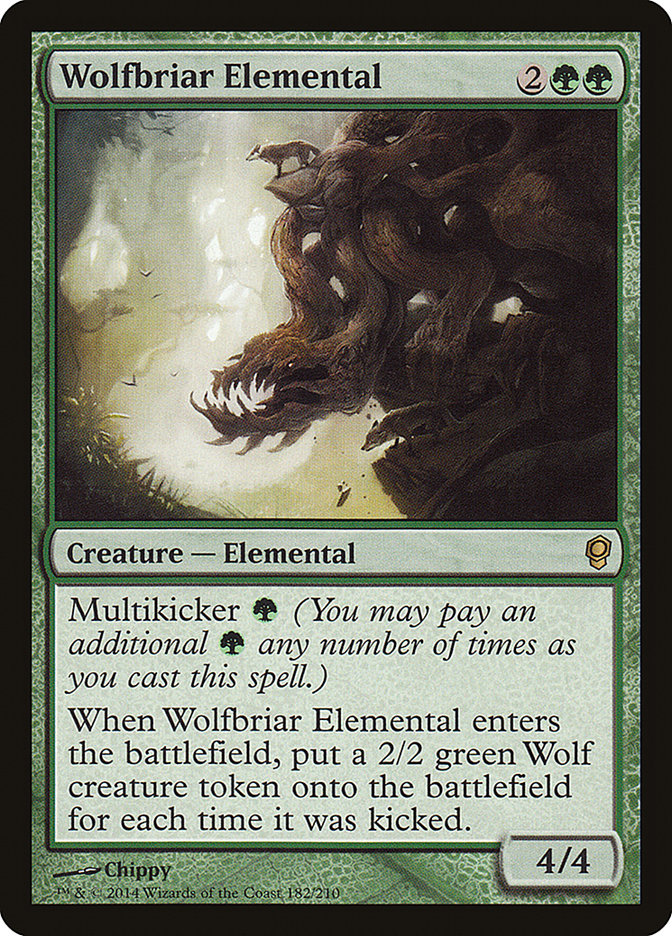 Wolfbriar Elemental [Conspiracy] Magic: The Gathering