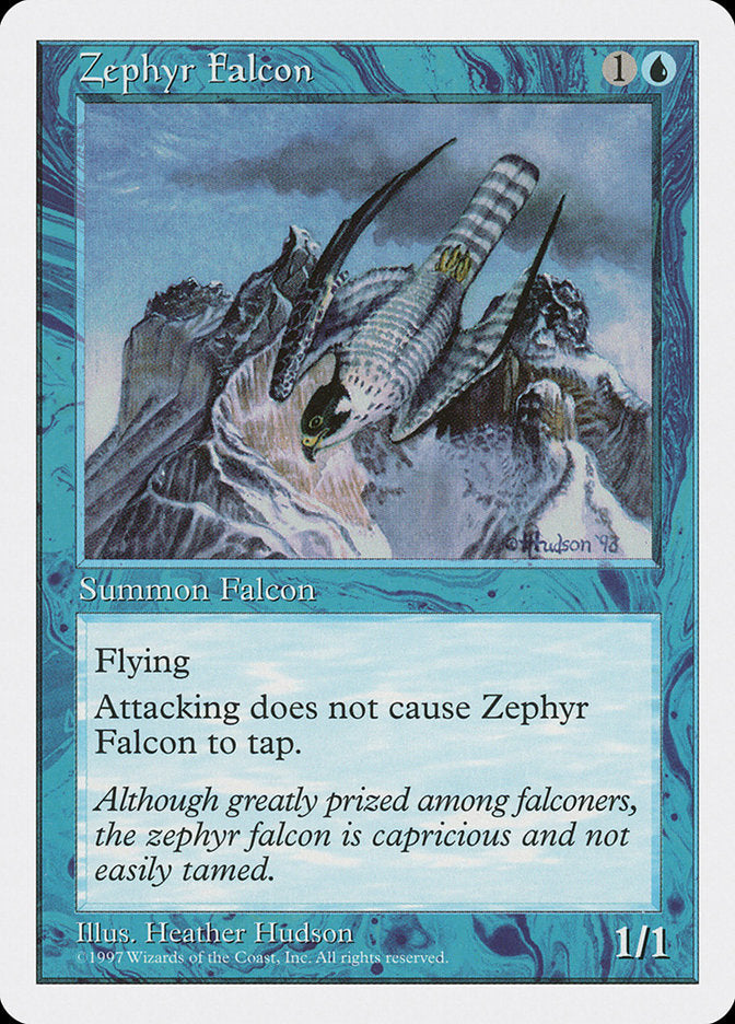 Zephyr Falcon [Fifth Edition] Magic: The Gathering