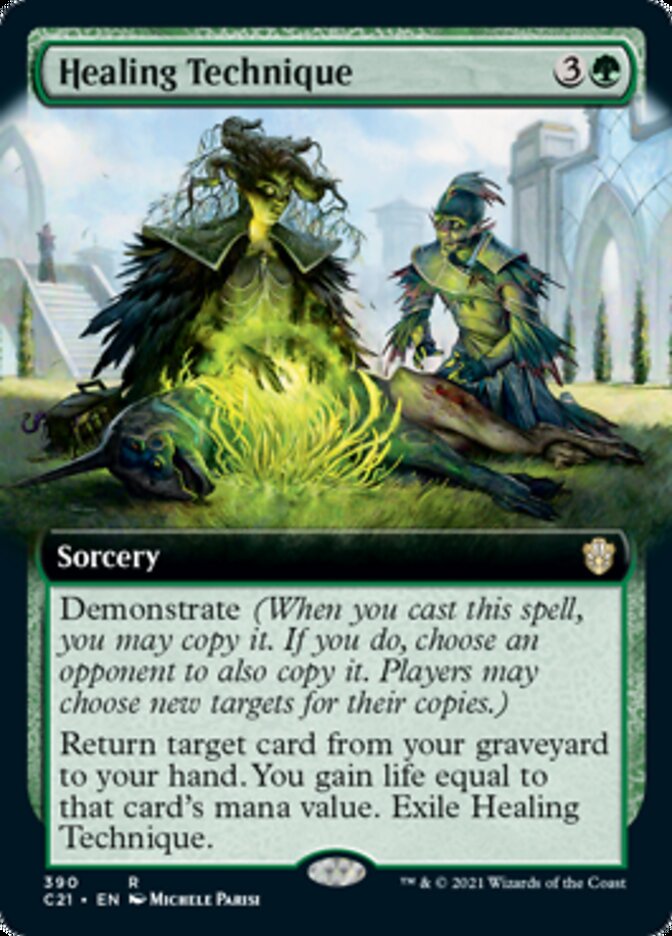 Healing Technique (Extended Art) [Commander 2021] Magic: The Gathering