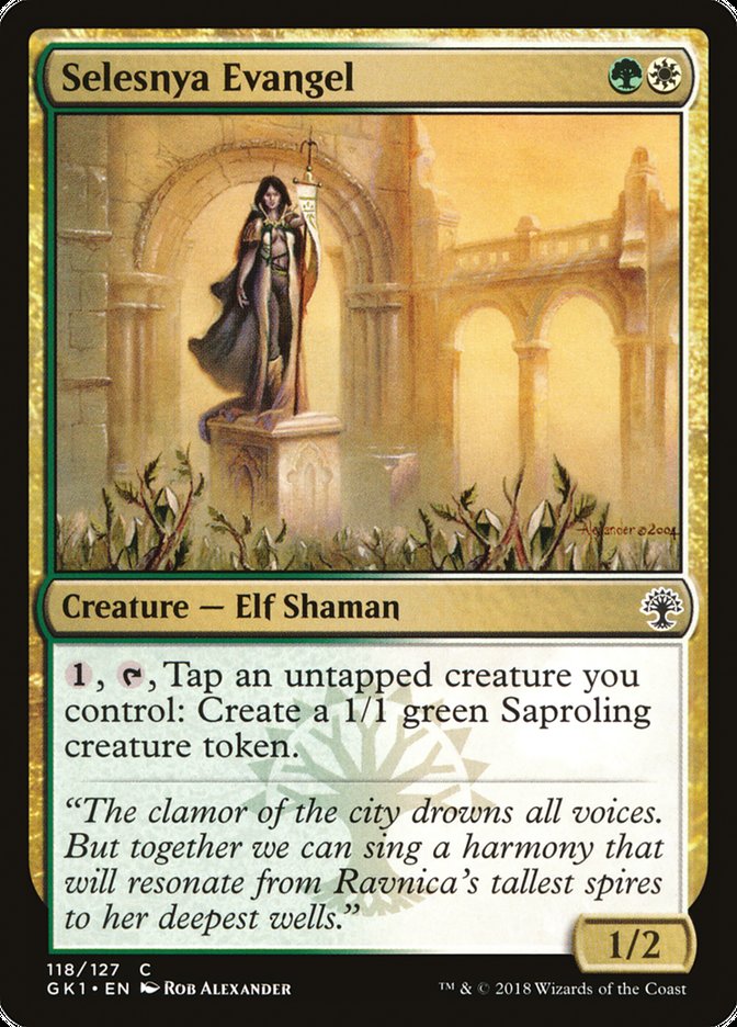 Selesnya Evangel [Guilds of Ravnica Guild Kit] Magic: The Gathering