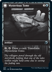 Mysterious Tome // Chilling Chronicle [Innistrad: Double Feature] Magic: The Gathering