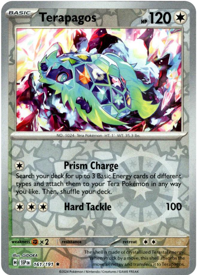 Terapagos (161/191) [Scarlet & Violet: Surging Sparks] - Pokemon Cards For Your TCG Needs! Pokémon