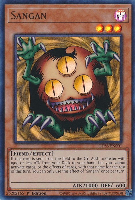 Sangan [LDS3-EN001] Ultra Rare - Yugioh Cards For Your TCG Needs!