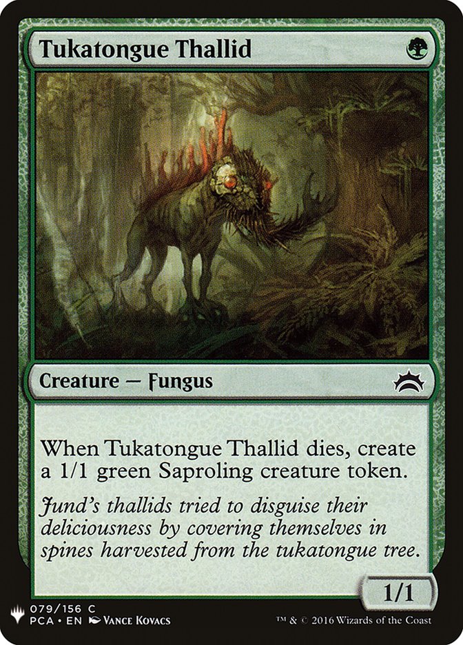 Tukatongue Thallid [Mystery Booster] Magic: The Gathering