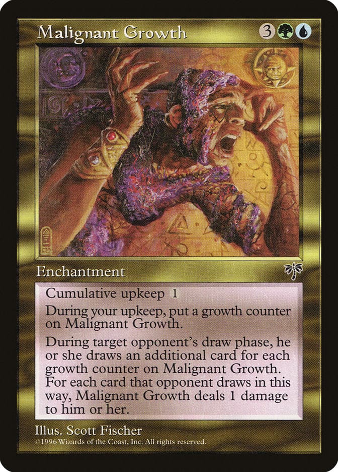 Malignant Growth [Mirage] Magic: The Gathering