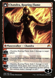 Chandra, Fire of Kaladesh // Chandra, Roaring Flame [Magic Origins Prerelease Promos] Magic: The Gathering