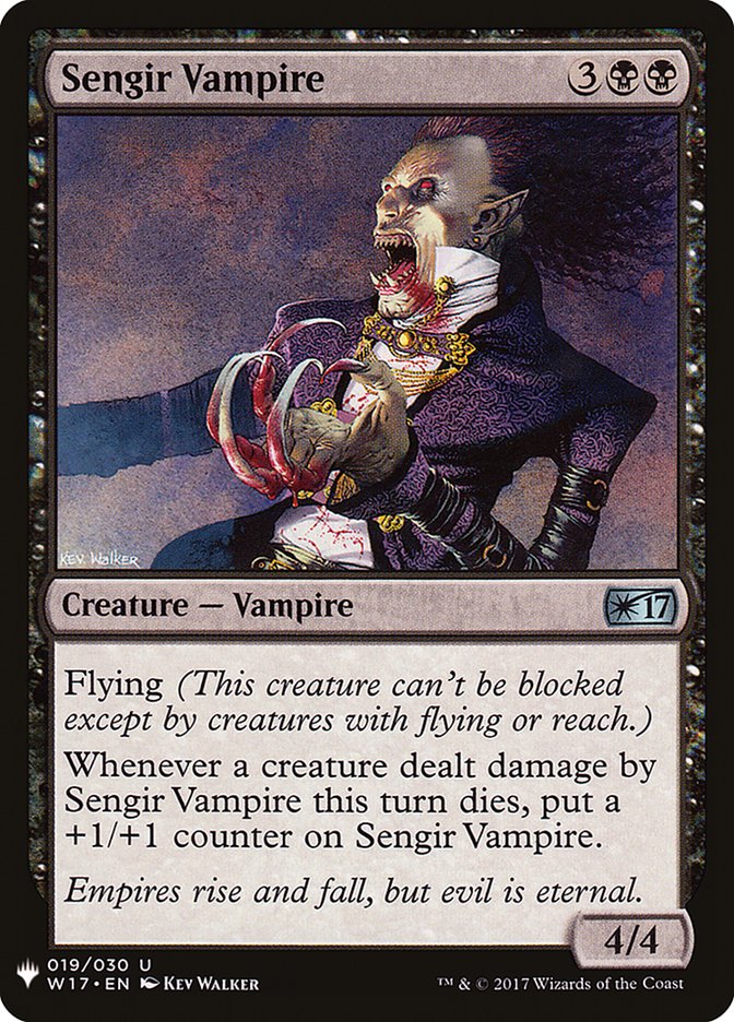 Sengir Vampire [Mystery Booster] Magic: The Gathering