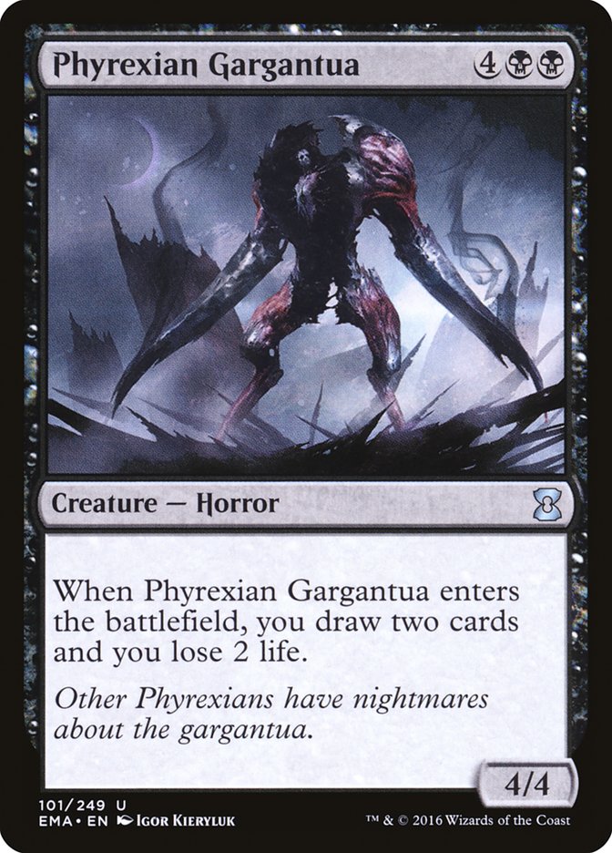 Phyrexian Gargantua [Eternal Masters] Magic: The Gathering