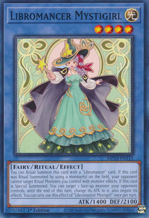 Libromancer Mystigirl [MP23-EN111] Common - Yugioh Cards For Your TCG Needs!