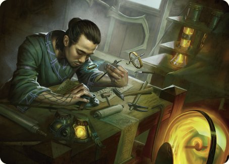Renowned Weaponsmith Art Card [Commander Masters Art Series] Magic: The Gathering