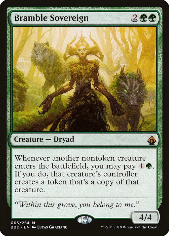 Bramble Sovereign [Battlebond] Magic: The Gathering