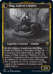Ludevic, Necrogenius // Olag, Ludevic's Hubris [Innistrad: Double Feature] Magic: The Gathering