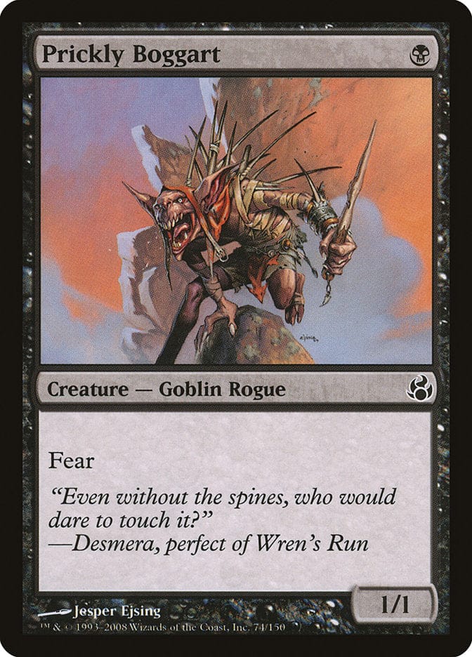 Prickly Boggart [Morningtide] Magic: The Gathering