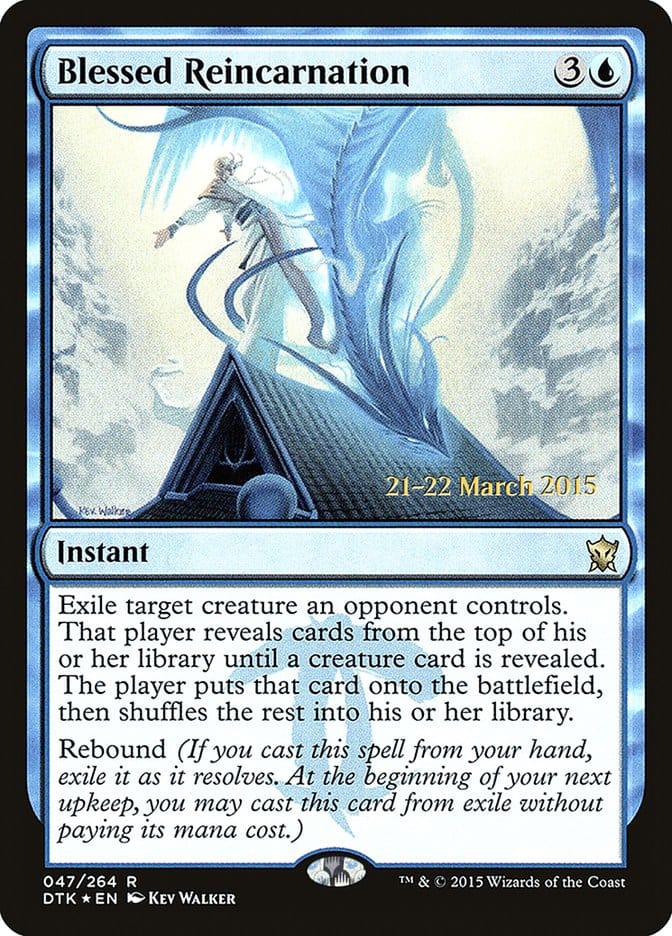 Blessed Reincarnation [Dragons of Tarkir Prerelease Promos] Magic: The Gathering