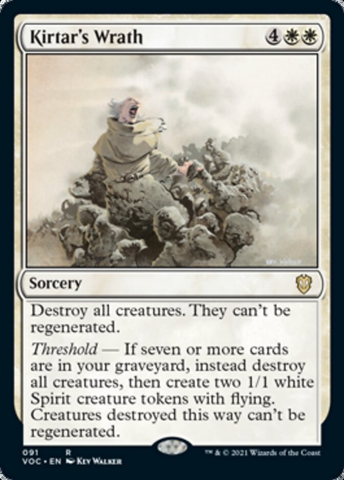 Kirtar's Wrath [Innistrad: Crimson Vow Commander] Magic: The Gathering
