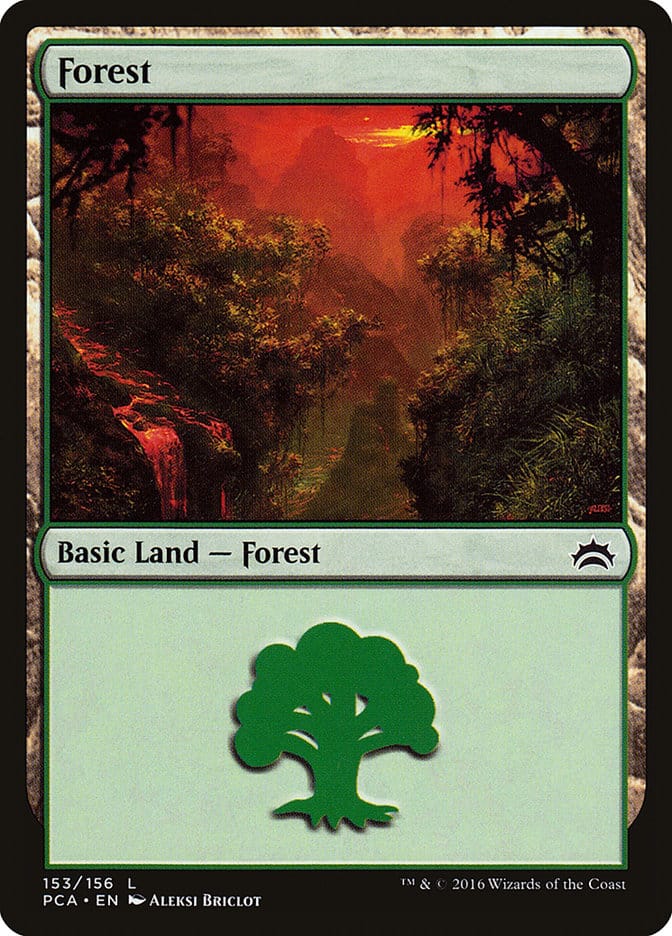 Forest (153) [Planechase Anthology] Magic: The Gathering