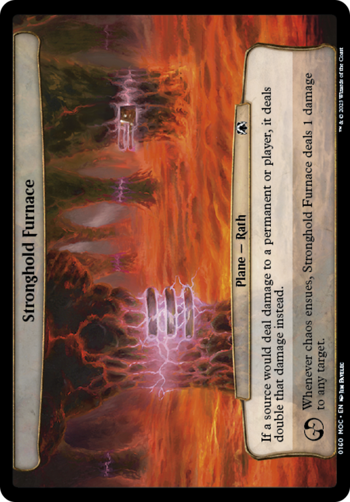 Stronghold Furnace [March of the Machine Commander] Magic: The Gathering