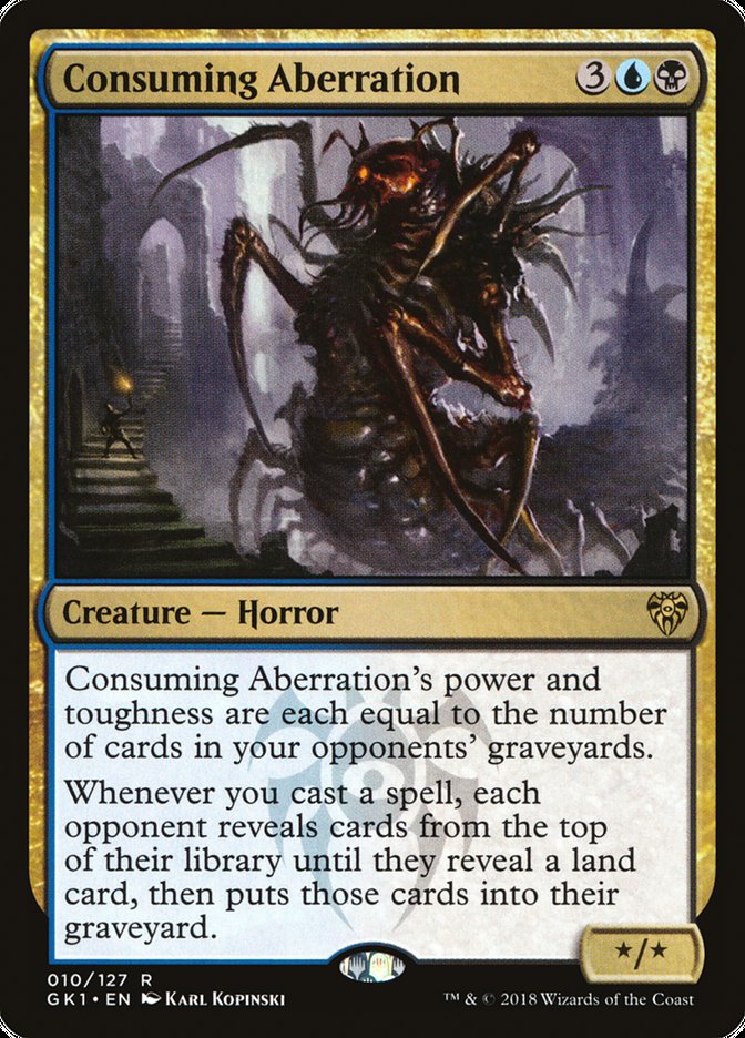 Consuming Aberration [Guilds of Ravnica Guild Kit] Magic: The Gathering