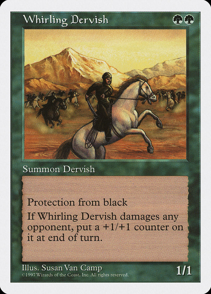 Whirling Dervish [Fifth Edition] Magic: The Gathering