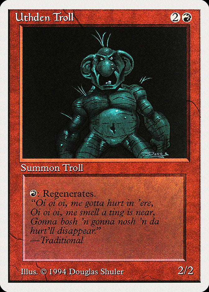 Uthden Troll [Summer Magic / Edgar] Magic: The Gathering