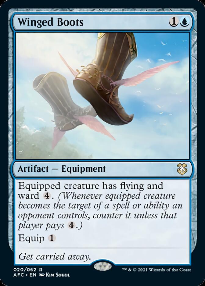 Winged Boots [Dungeons & Dragons: Adventures in the Forgotten Realms Commander] Magic: The Gathering