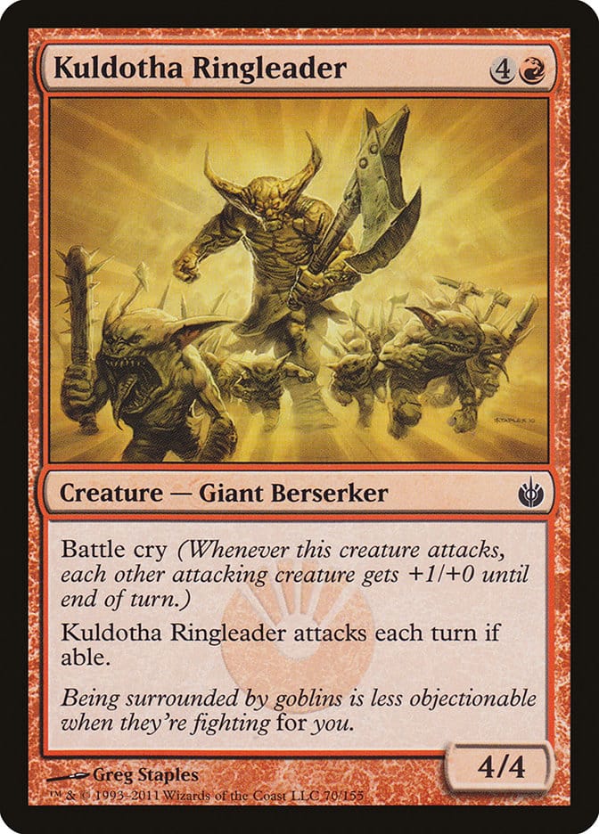 Kuldotha Ringleader [Mirrodin Besieged] Magic: The Gathering