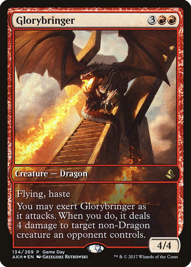 Glorybringer (Game Day) [Amonkhet Promos] Magic: The Gathering